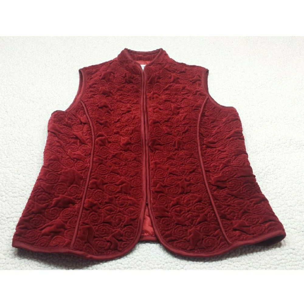 Coldwater Creek maroon size XS